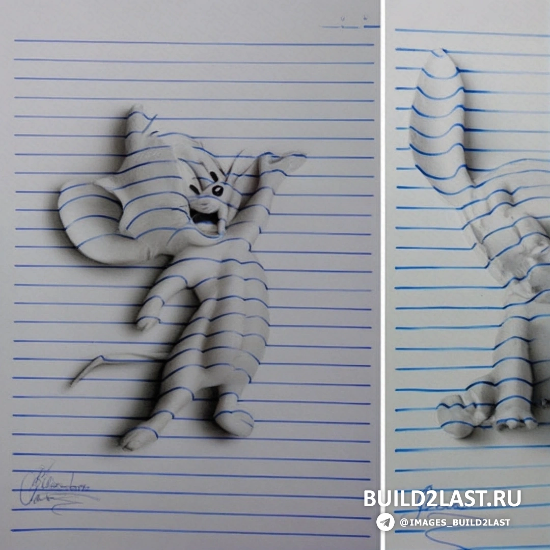 Иллюстрация с изображением 3D-эффекта, создающего визуальное ощущение объема на плоской поверхности.