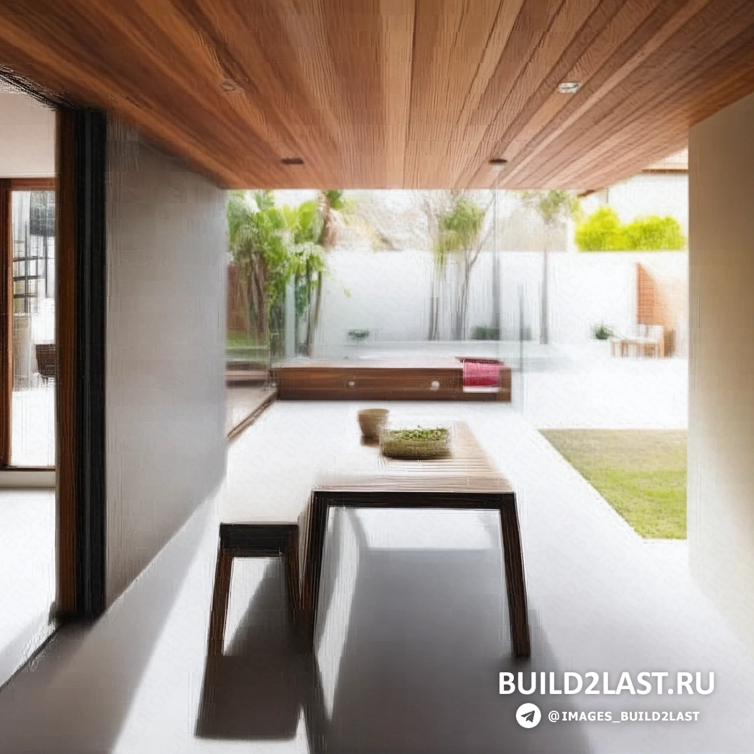 Кухня с островом, выполненная в стиле модерн с элементами экзотической культуры