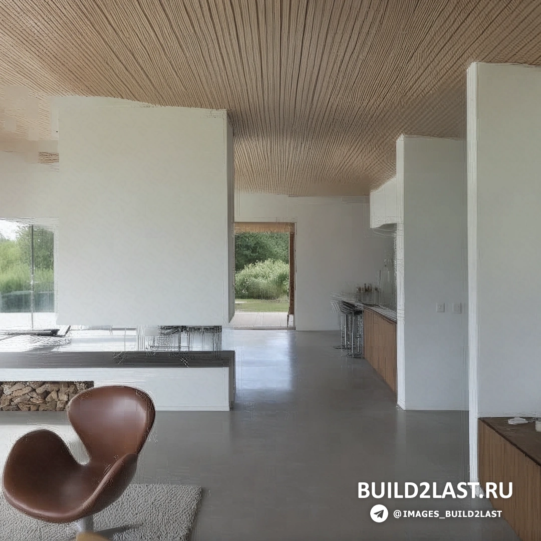 Кухня с высококачественной техникой и островом в центре