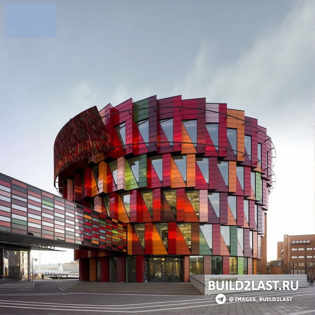 Минималистичный фасад офисного здания Kuggen в Гетеборге, Швеция, с панелями.