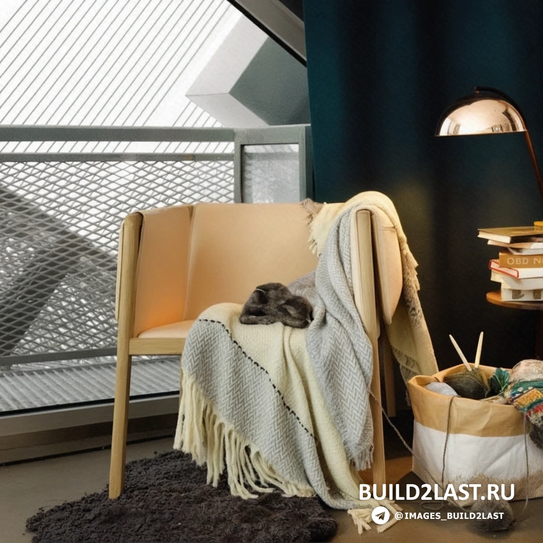 Современный интерьер пентхауса с панорамным остеклением и наливными полами, с акцентами в черном, коричневом и белом цветах.