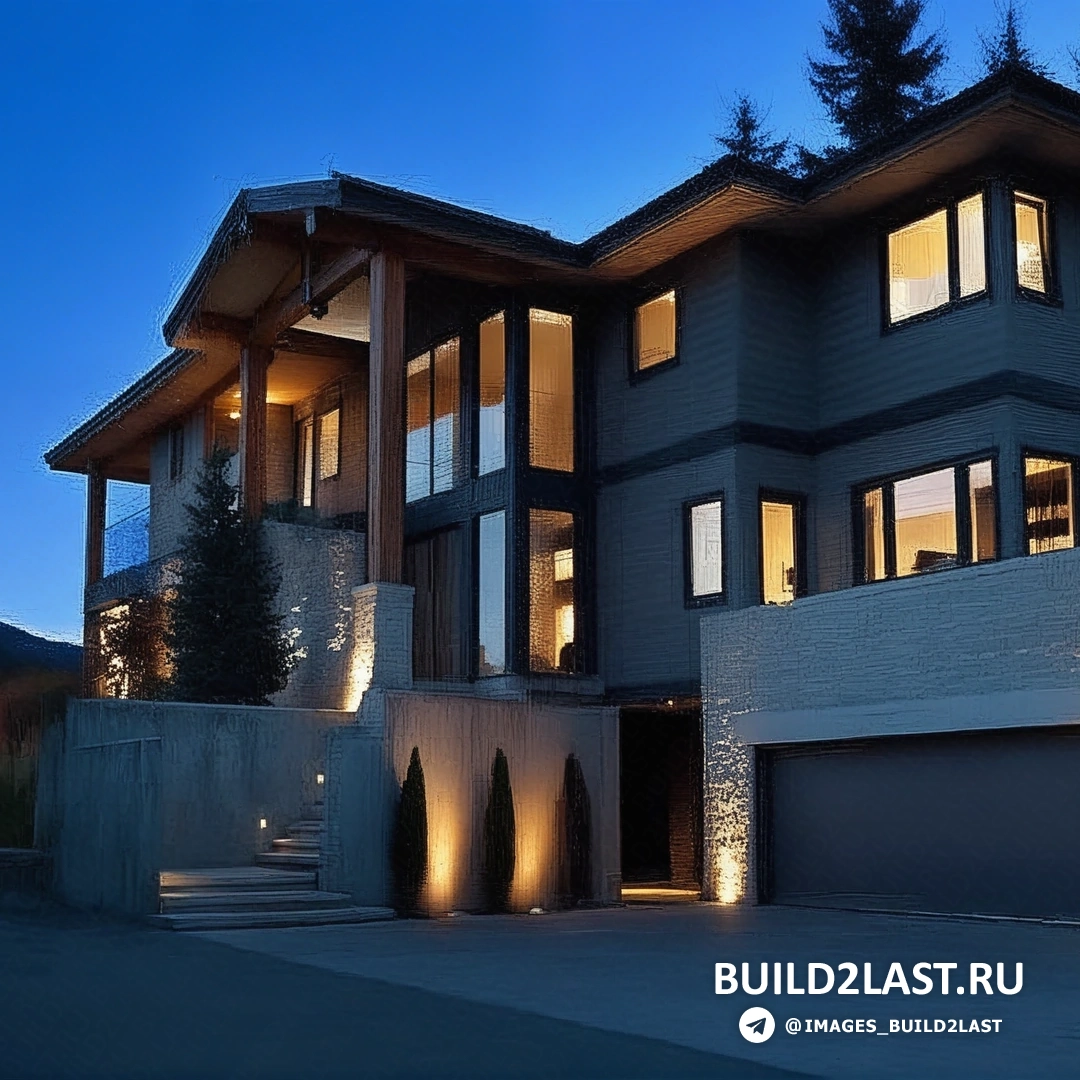 Современный жилой комплекс в Канаде, вид снаружи