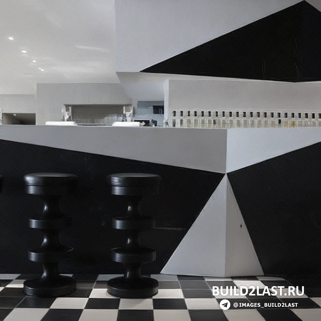 Уютный уголок кафе Germain в Париже, оформленный в стиле поп-арт и ретро. Синие и коричневые оттенки, ковролин и керамическая плитка придают интерьеру оригинальность.